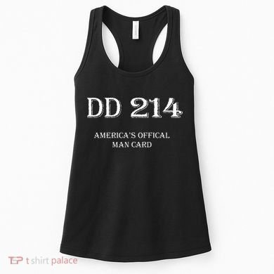 Dd 214 AmericaS Man Card Women's Tank Top