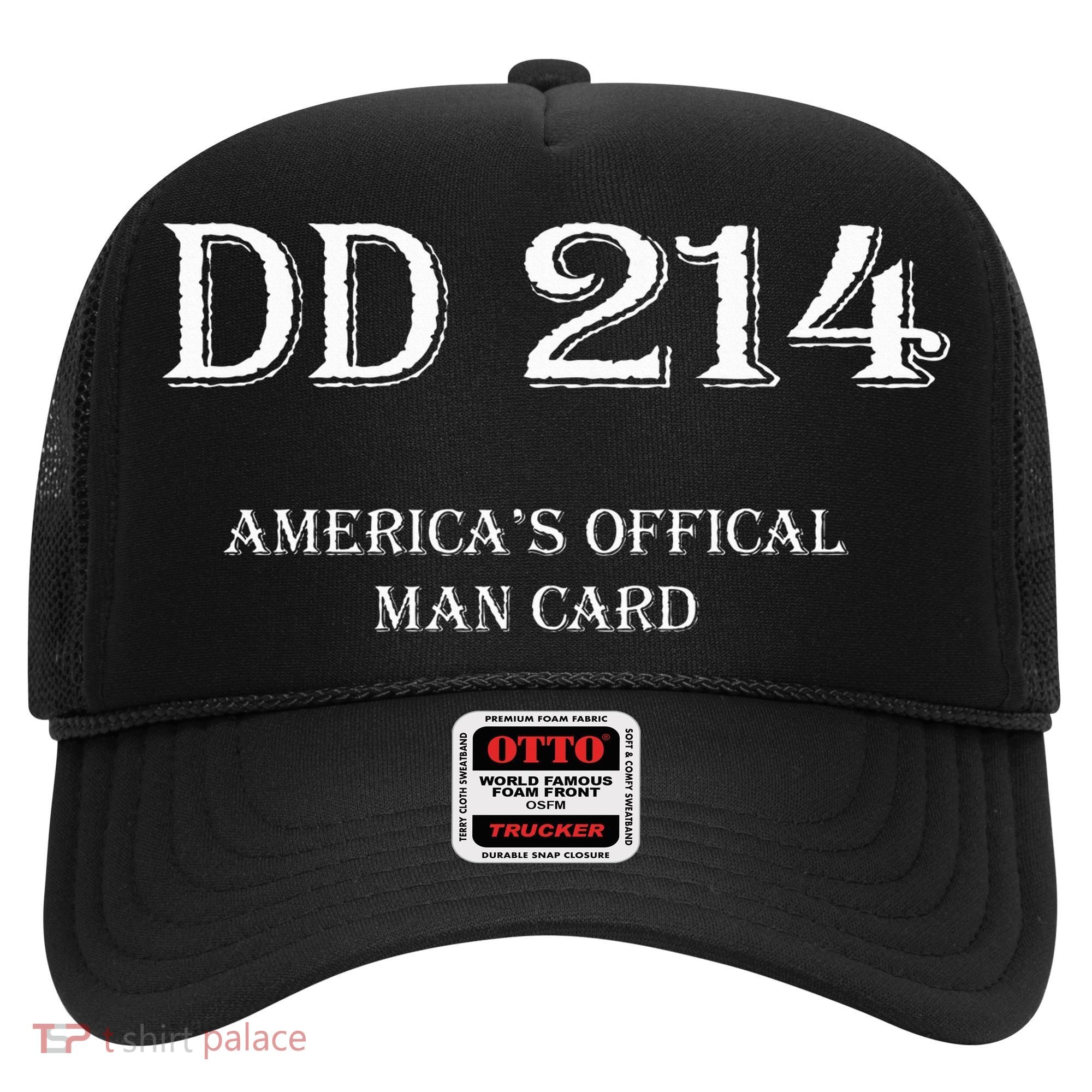 Dd 214 AmericaS Man Card Hat