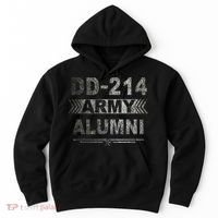 DD 214 Army Alumni Military Veteran Retirement Gifts Hoodie thumb 0