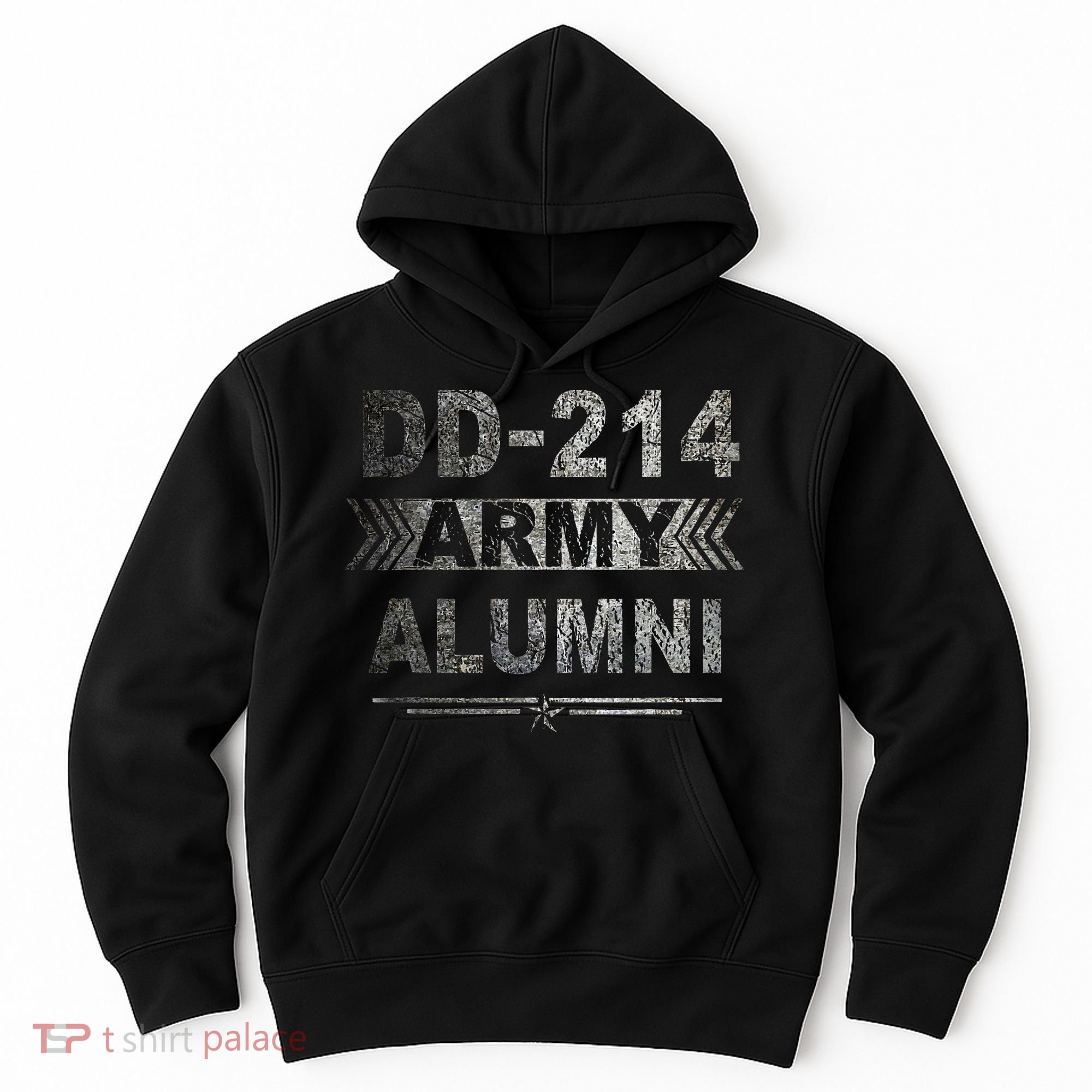 DD 214 Army Alumni Military Veteran Retirement Gifts Hoodie