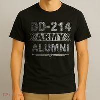 DD 214 Army Alumni Military Veteran Retirement Gifts T-Shirt thumb 3