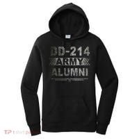 DD 214 Army Alumni Military Veteran Retirement Gifts Women's Hoodie thumb 0