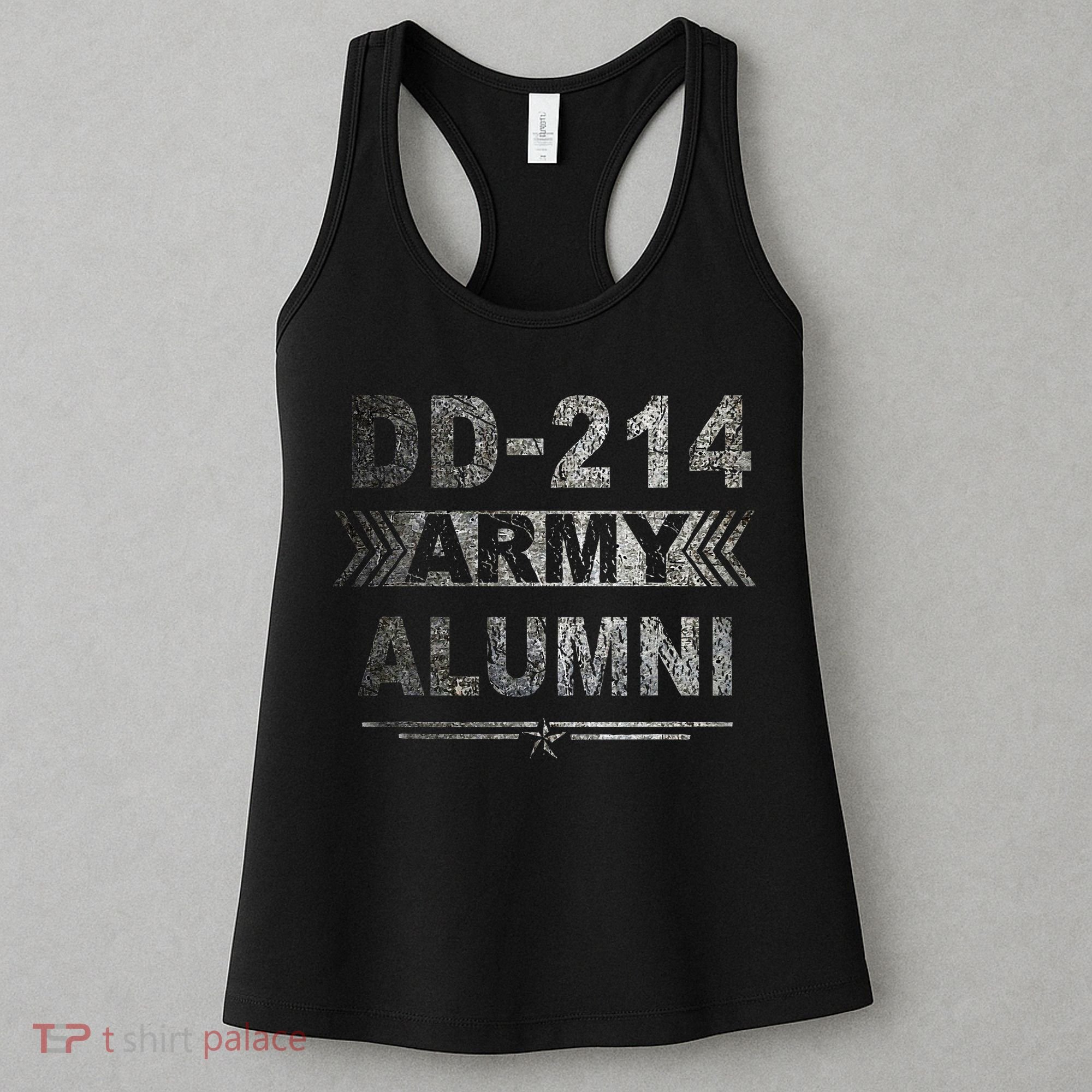 DD 214 Army Alumni Military Veteran Retirement Gifts Women's Tank Top