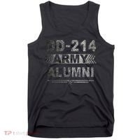 DD 214 Army Alumni Military Veteran Retirement Gifts Tank Top thumb 0