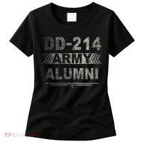 DD 214 Army Alumni Military Veteran Retirement Gifts Women's T-Shirt thumb 0