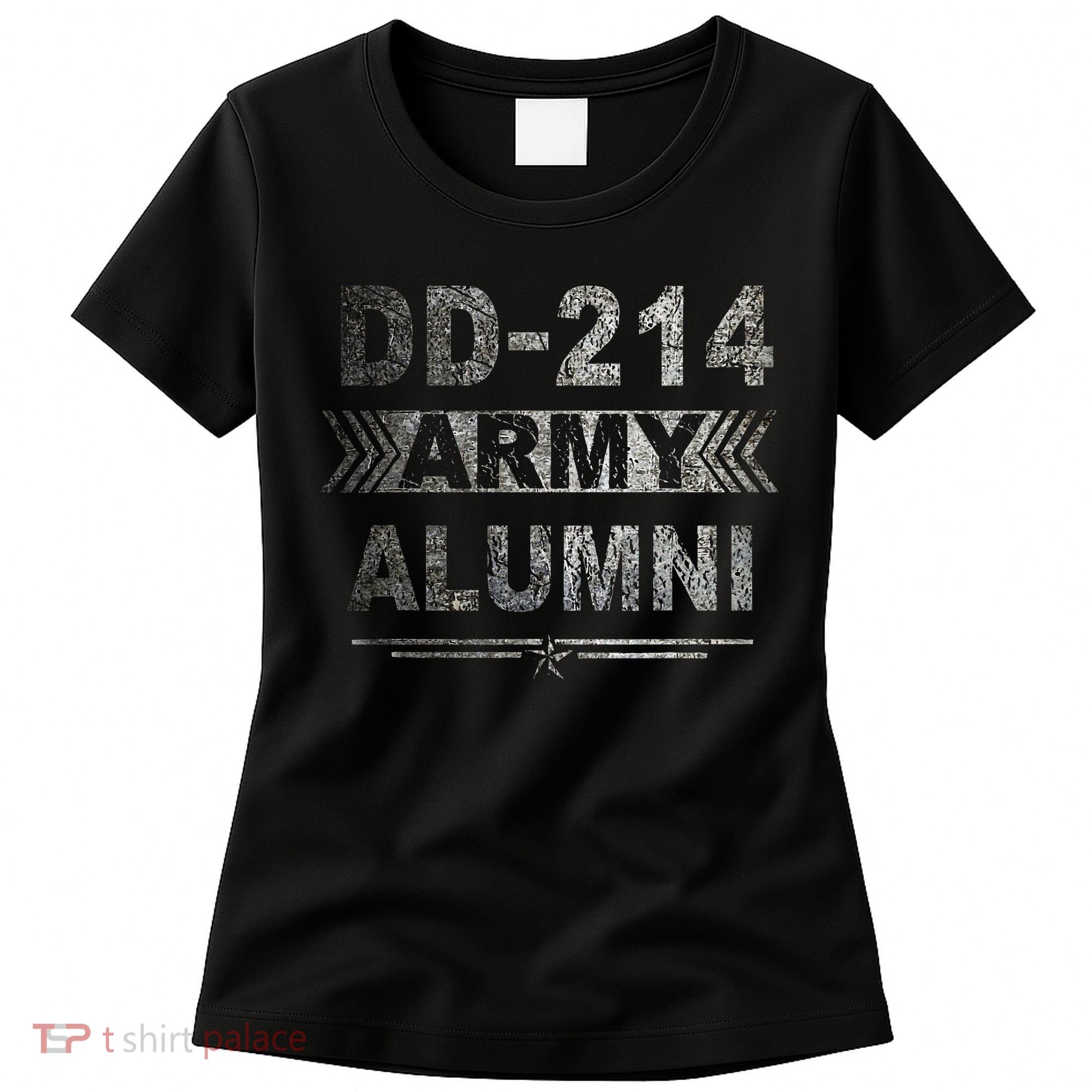 DD 214 Army Alumni Military Veteran Retirement Gifts Women's T-Shirt