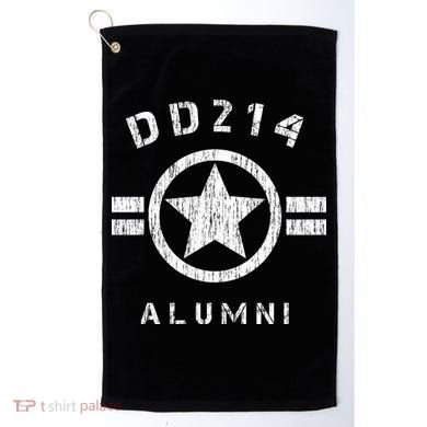 DD 214 Alumni Army Golf Towel