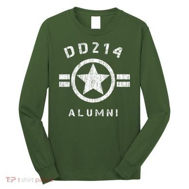 DD 214 Alumni Army Long Sleeve Shirt