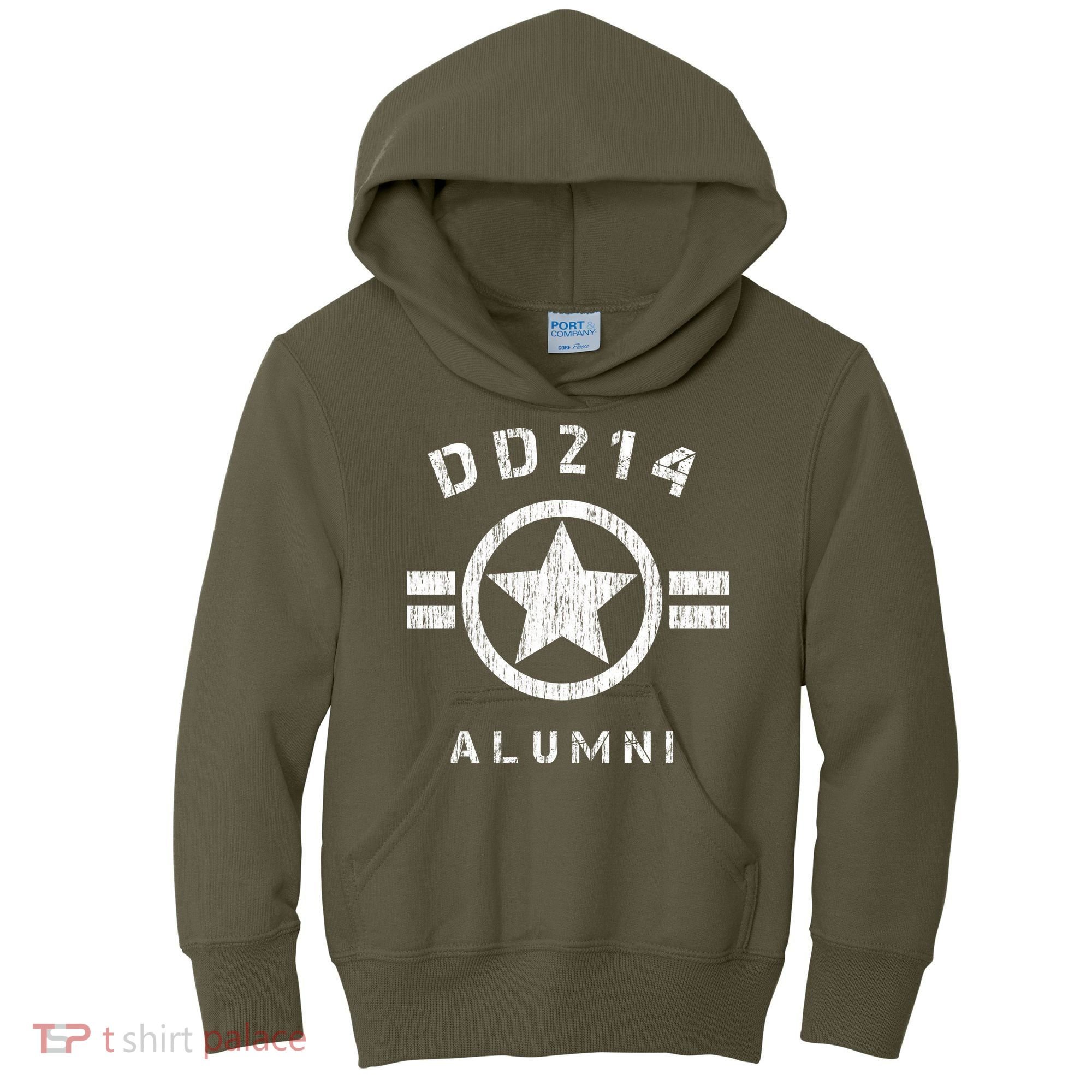 DD 214 Alumni Army Kids Hoodie