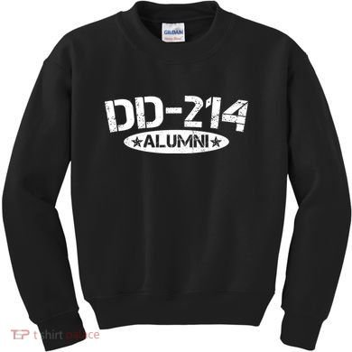 Dd 214 Alumni Kids Sweatshirt