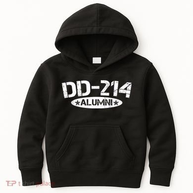 Dd 214 Alumni Kids Hoodie