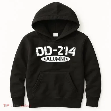Dd 214 Alumni Kids Hoodie