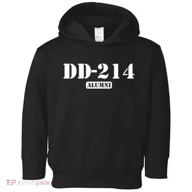 DD 214 Alumni Toddler Hoodie