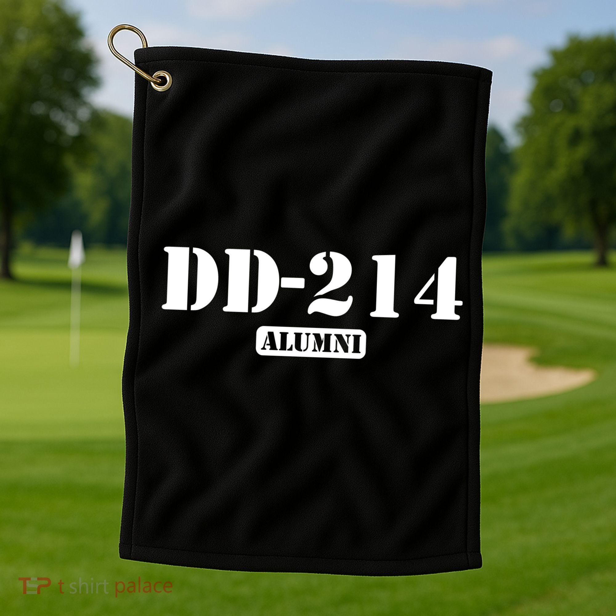 DD 214 Alumni Golf Towel
