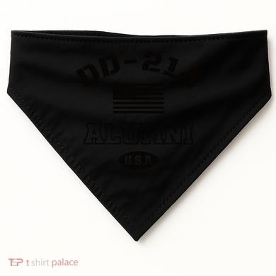 DD 214 Alumni American Flag USA-Made Doggie Bandana