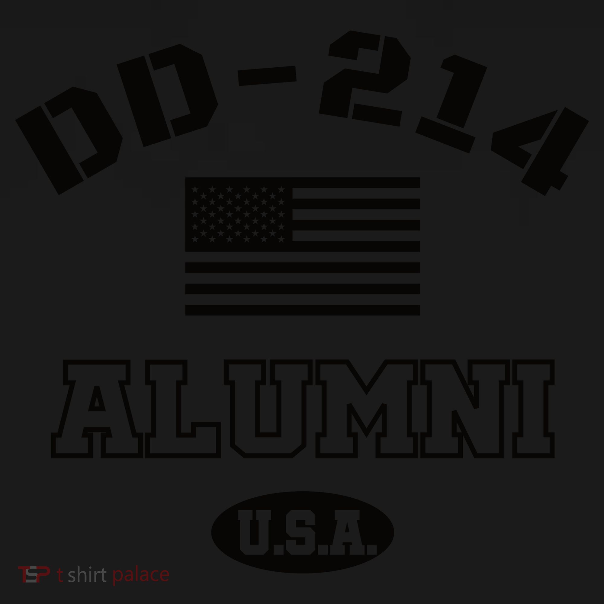 DD 214 Alumni American Flag Sweatshirt