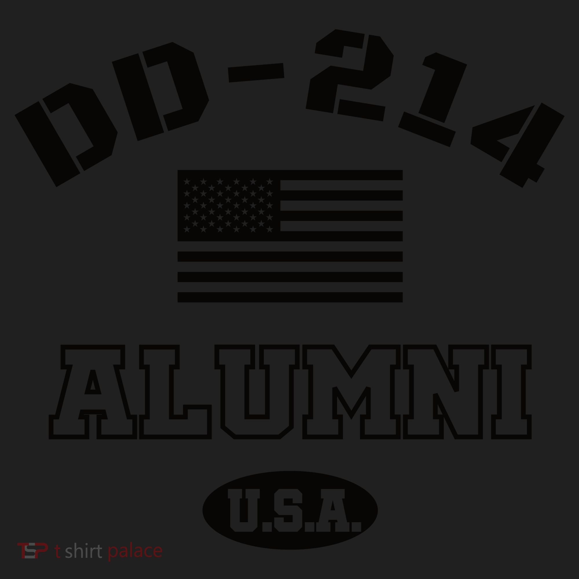 DD 214 Alumni American Flag Tumbler