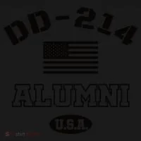 DD 214 Alumni American Flag Women's Long Sleeve Shirt thumb 2