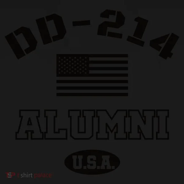 DD 214 Alumni American Flag Women's Long Sleeve Shirt