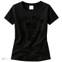 DD 214 Alumni American Flag Women's T-Shirt thumb 0