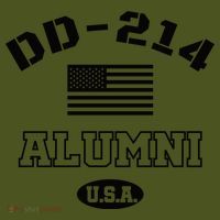 DD 214 Alumni American Flag Mousepad thumb 1
