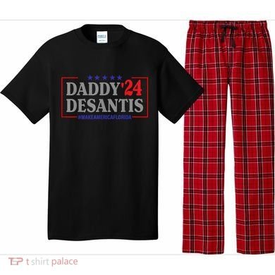 Daddy 2024 Desantis Make America Florida Pajama Set