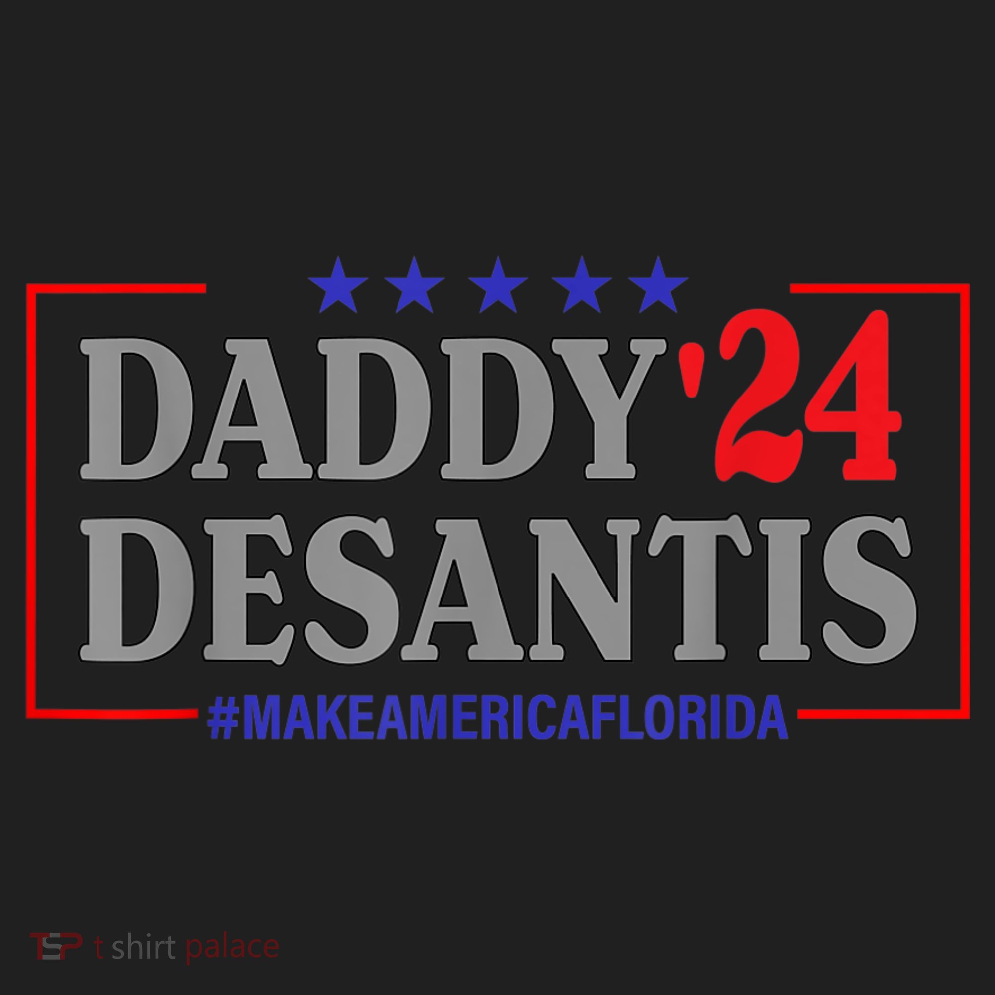 Daddy 2024 Desantis Make America Florida Golf Towel