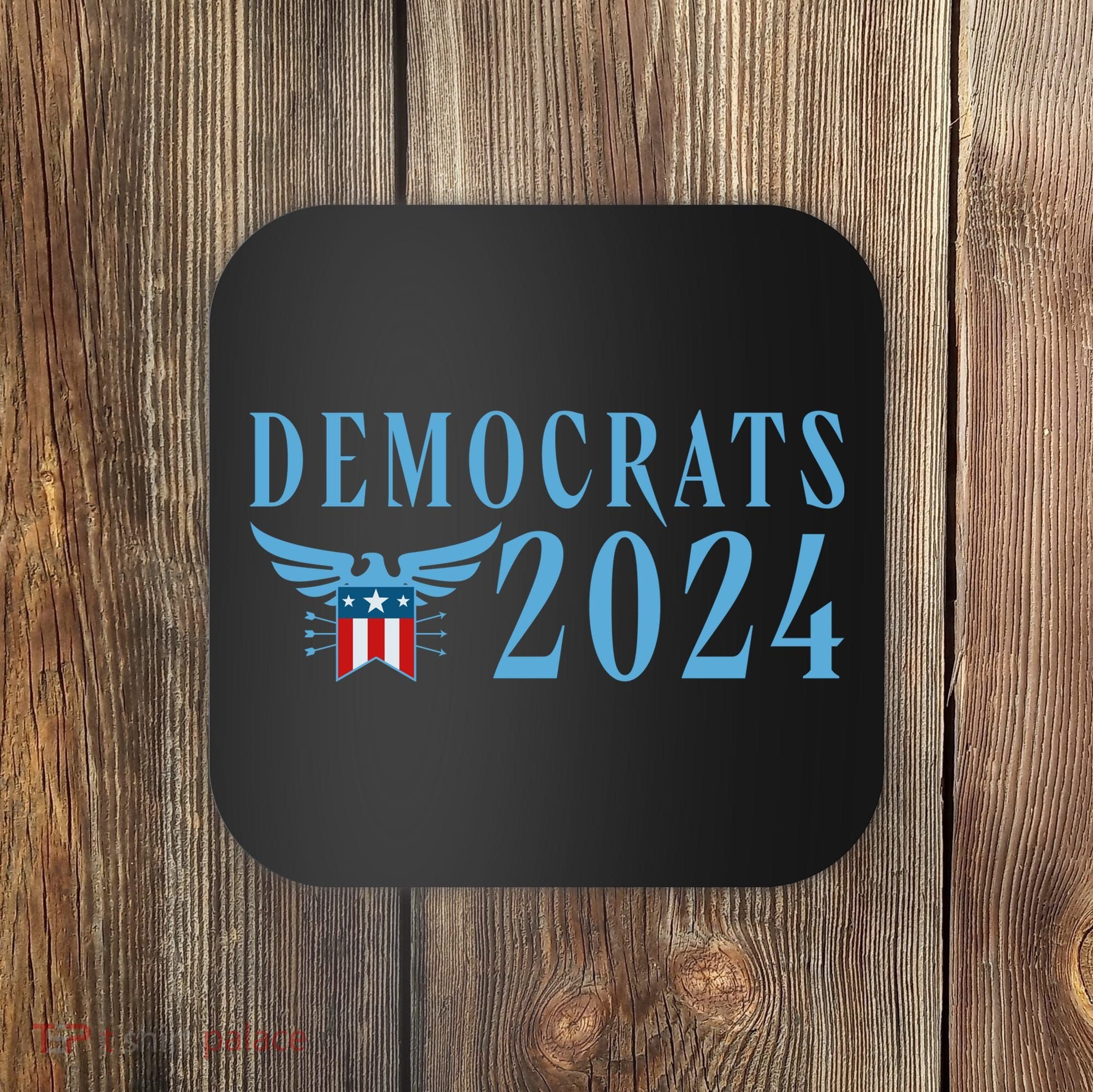 Democrats 2024 Election Logo Coaster
