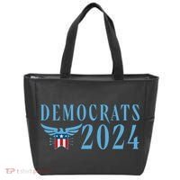 Democrats 2024 Election Logo Tote Bag thumb 0