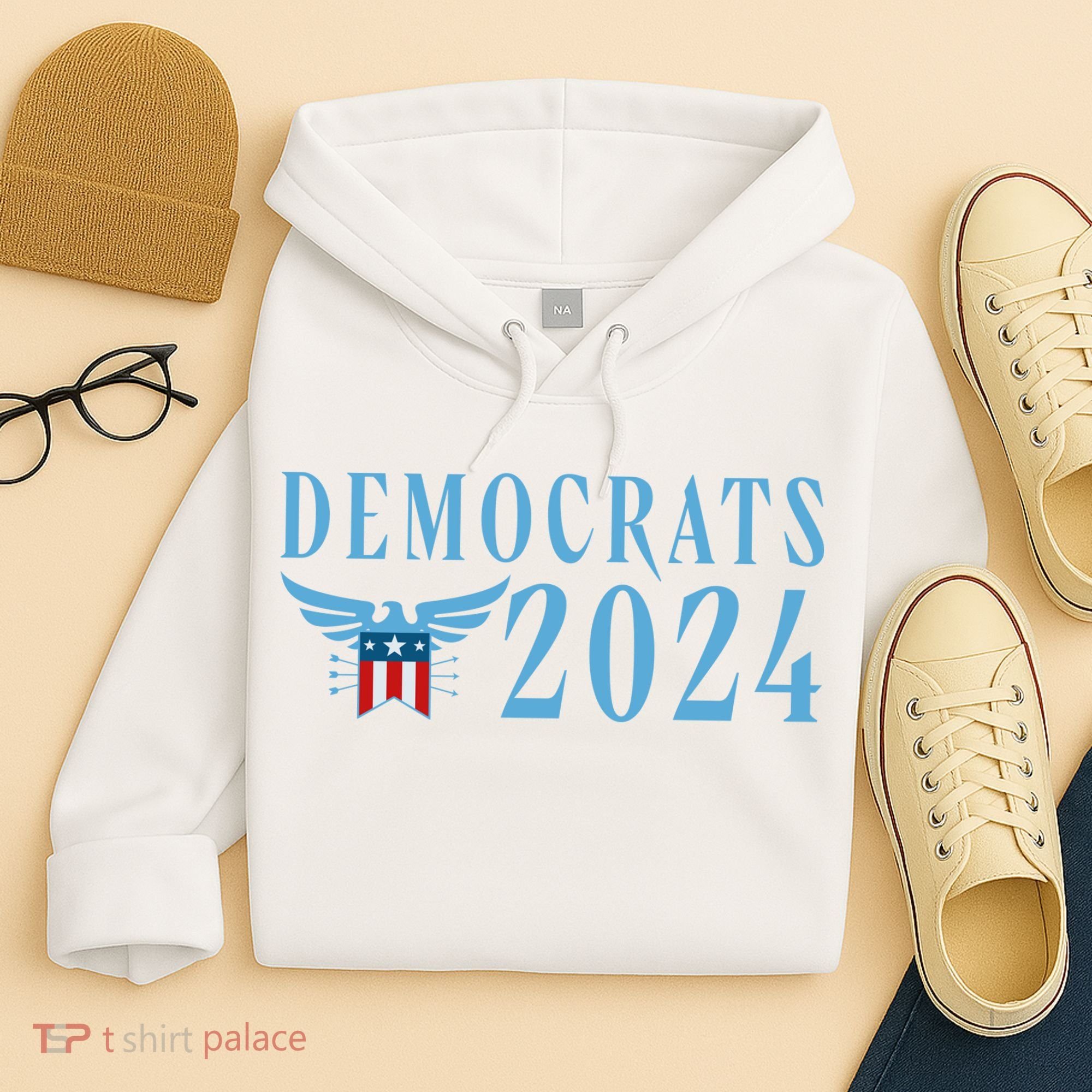 Democrats 2024 Election Logo Hoodie