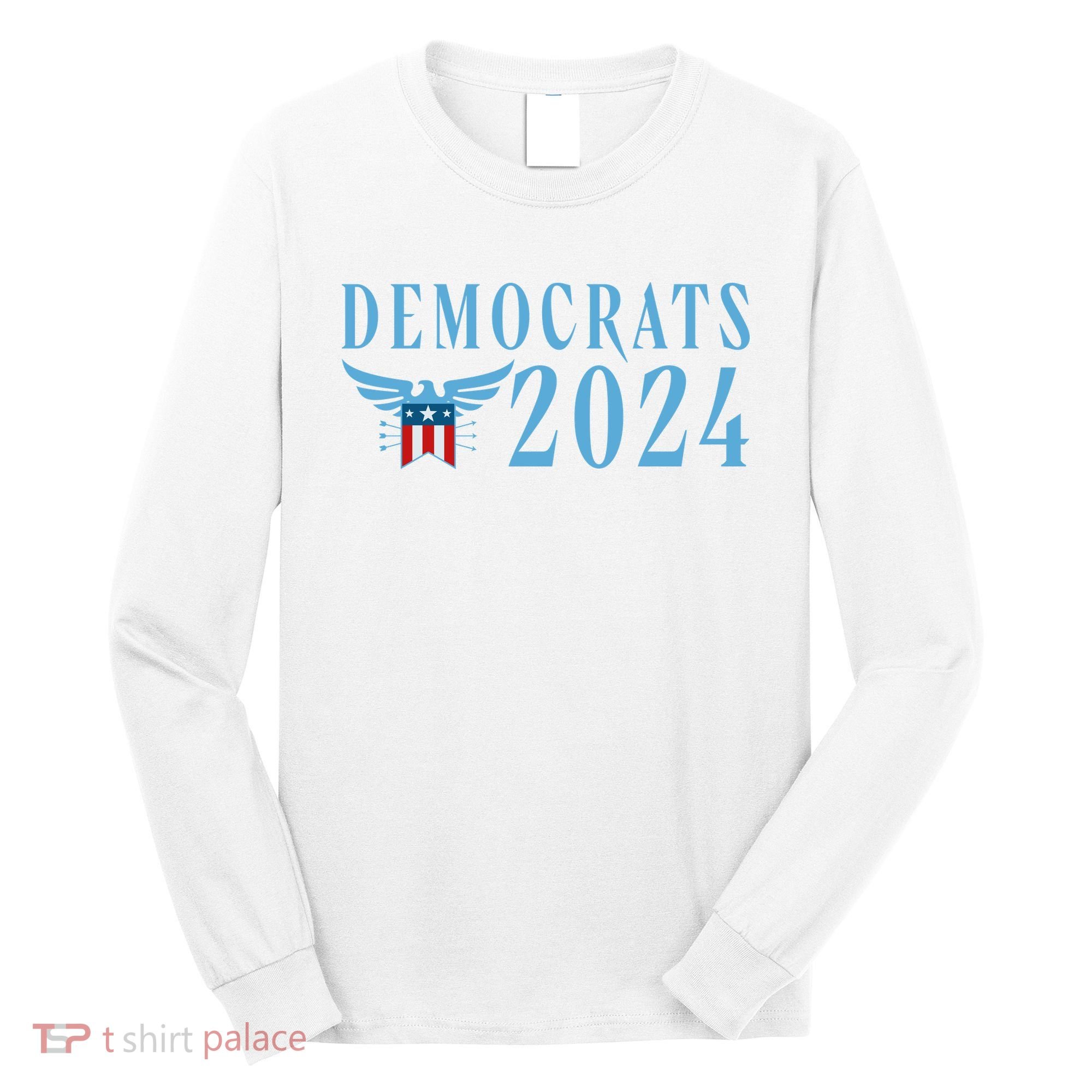 Democrats 2024 Election Logo Long Sleeve Shirt