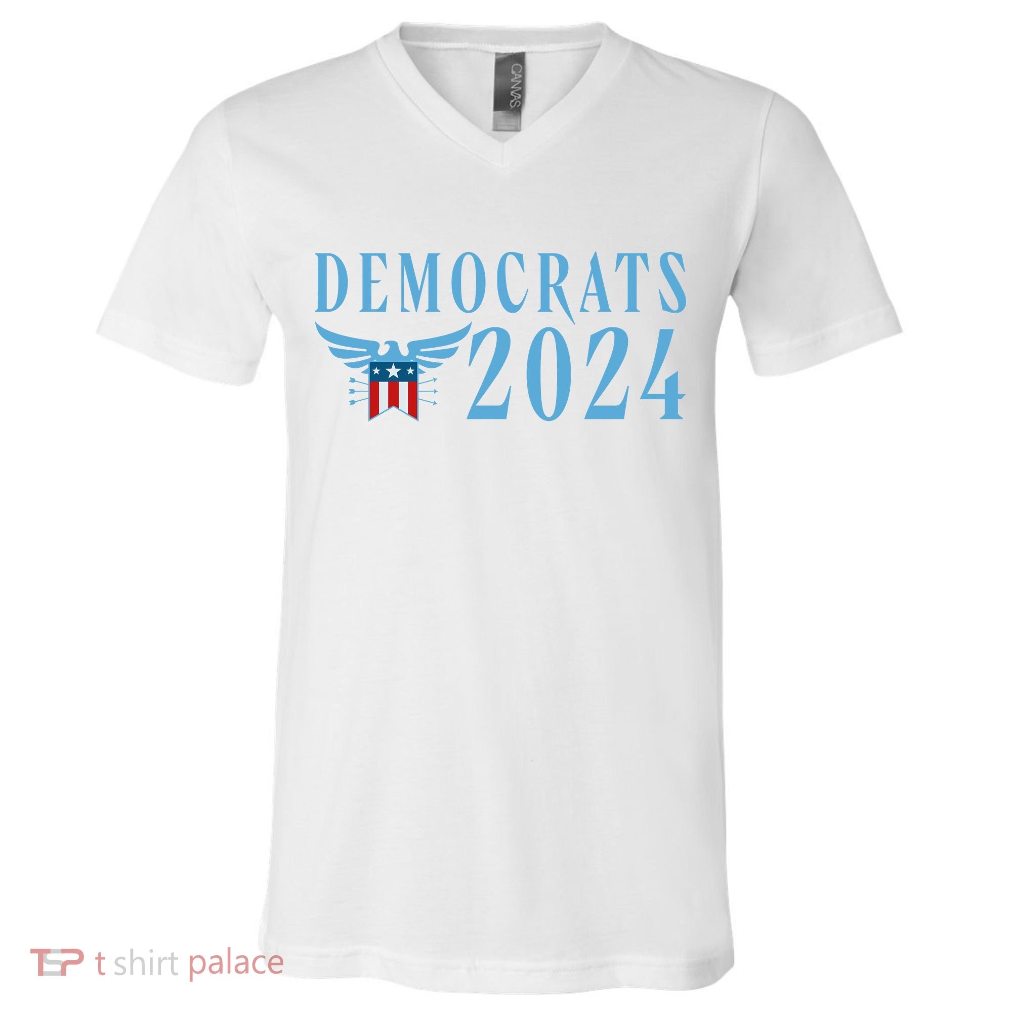Democrats 2024 Election Logo V-Neck T-Shirt