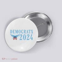 Democrats 2024 Election Logo Button thumb 0