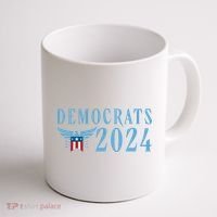 Democrats 2024 Election Logo Coffee Mug thumb 1