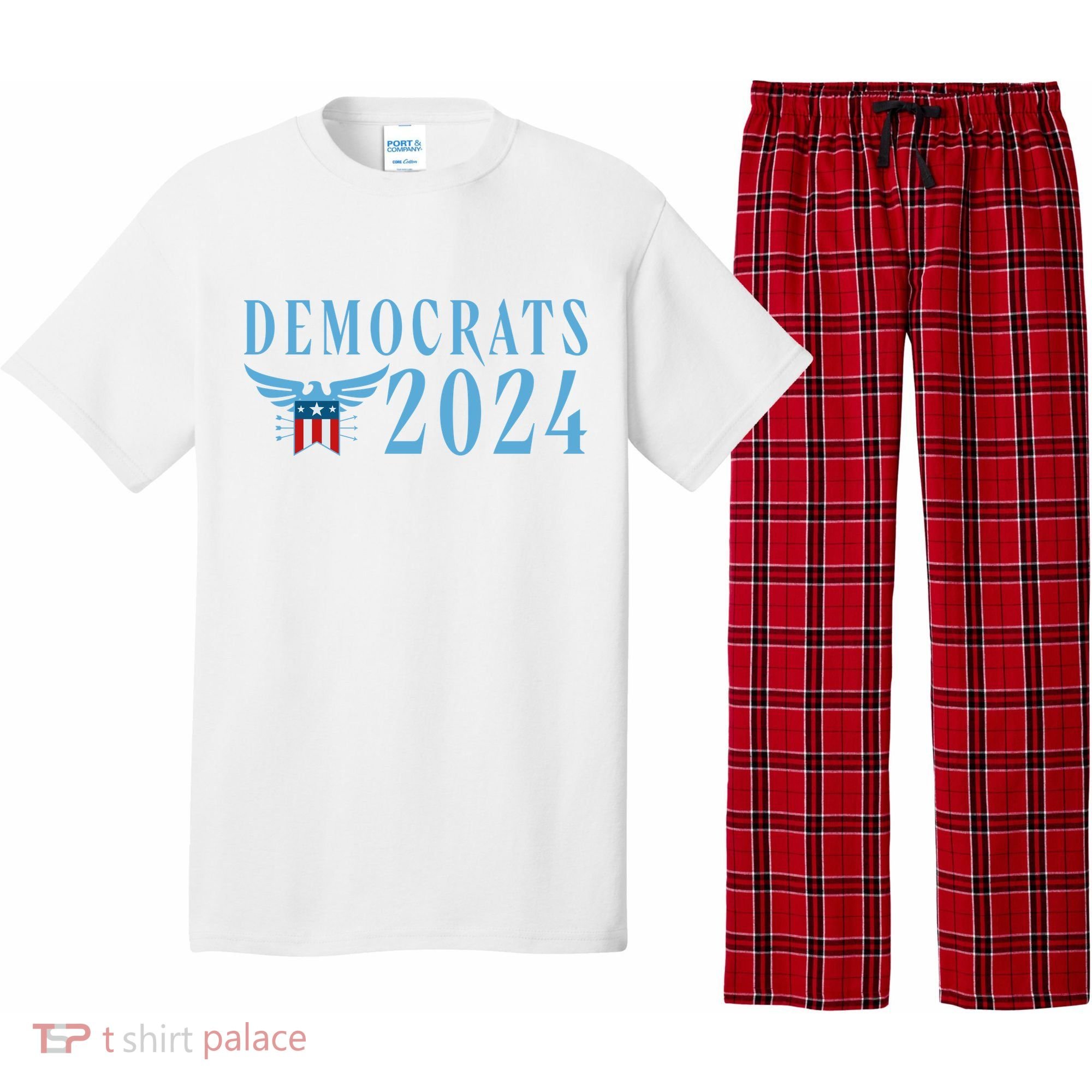 Democrats 2024 Election Logo Pajama Set