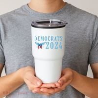 Democrats 2024 Election Logo Tumbler thumb 2