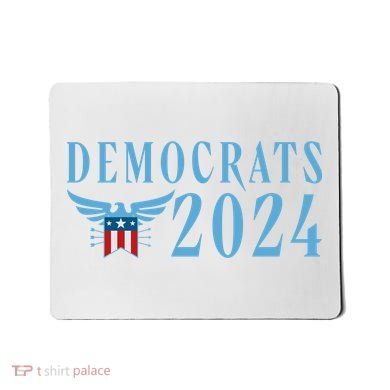 Democrats 2024 Election Logo Mousepad