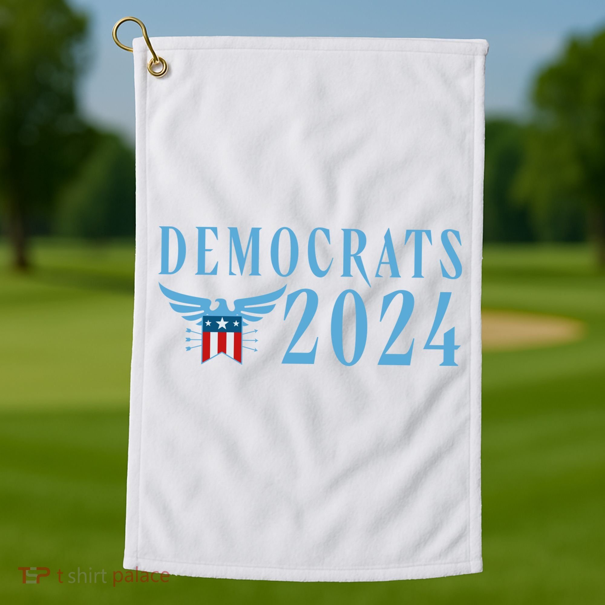 Democrats 2024 Election Logo Golf Towel