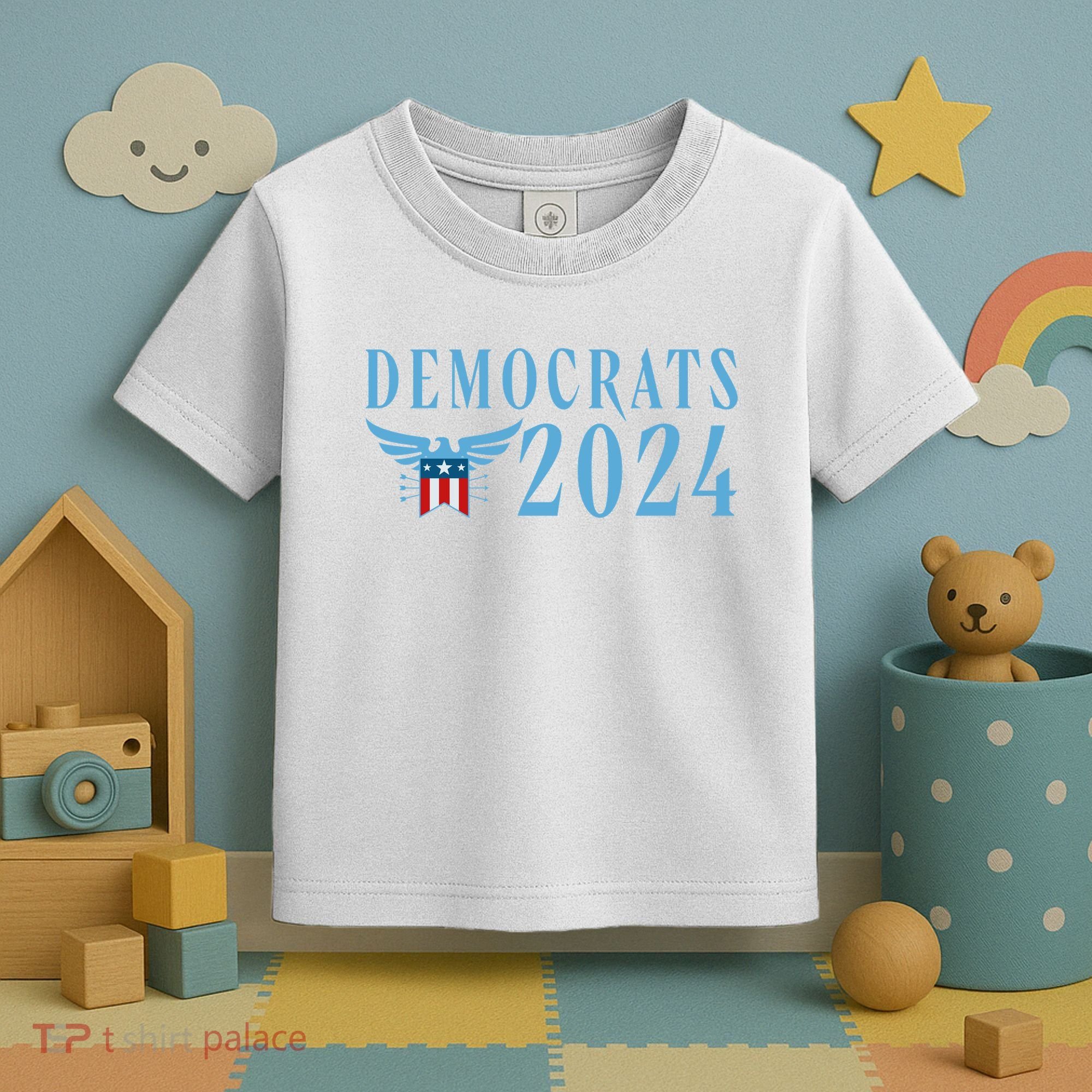 Democrats 2024 Election Logo Toddler T-Shirt