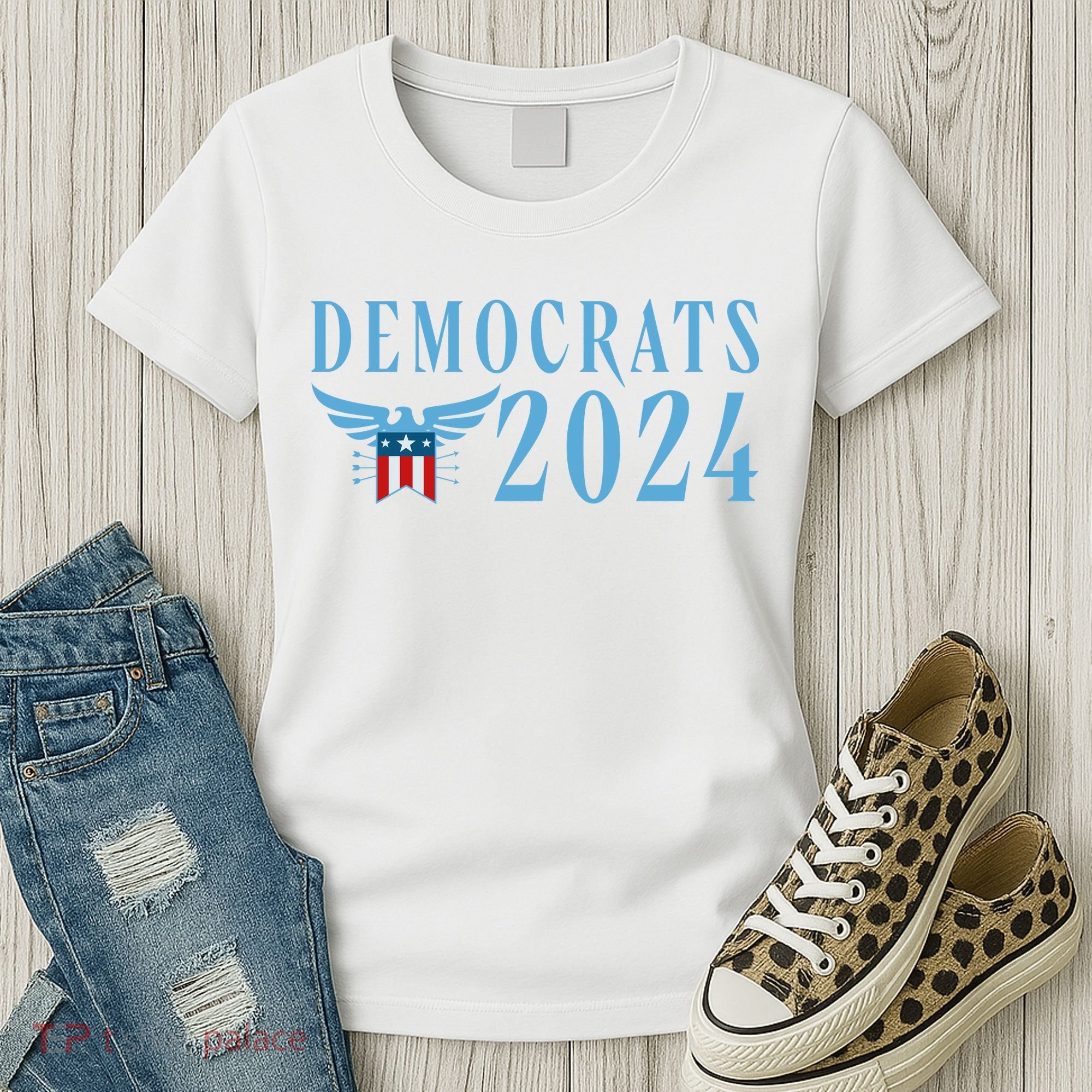 Democrats 2024 Election Logo Women's T-Shirt