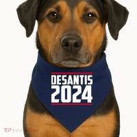 DeSantis 2024 Election USA-Made Doggie Bandana thumb 1