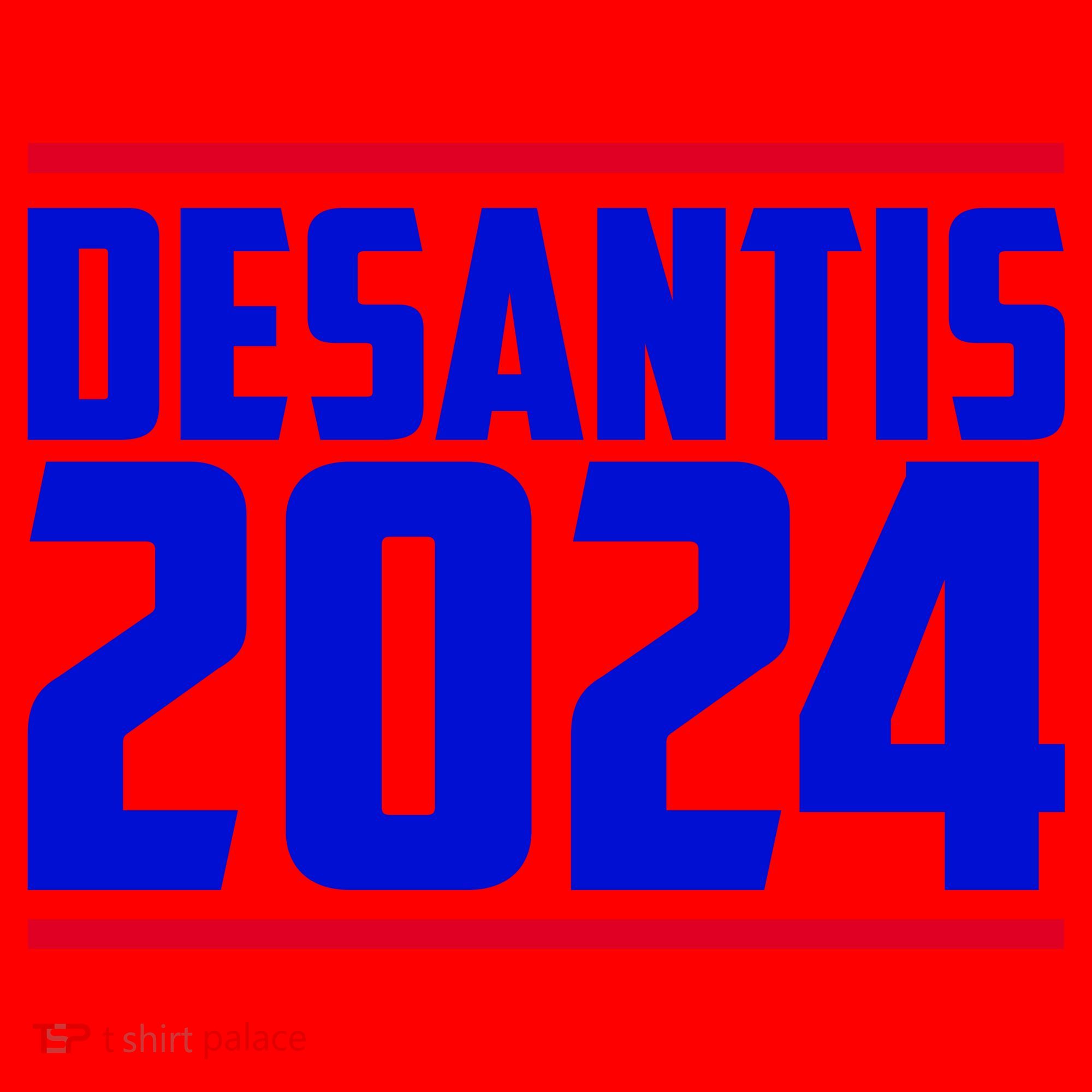 DeSantis 2024 Election Santa Hat