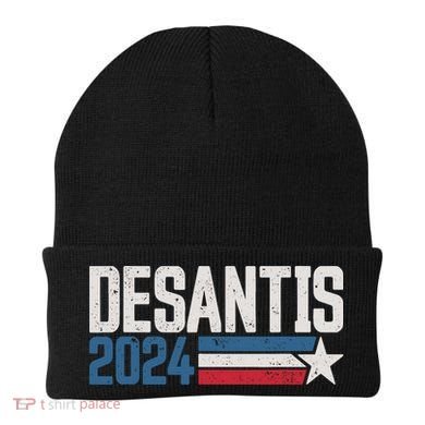 Desantis 2024 For President Vintage Distressed Desantis 2024 Beanie