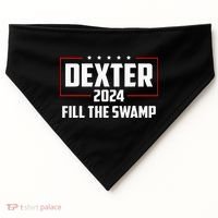 Dexter 2024 Fill The Swamp USA-Made Doggie Bandana thumb 0