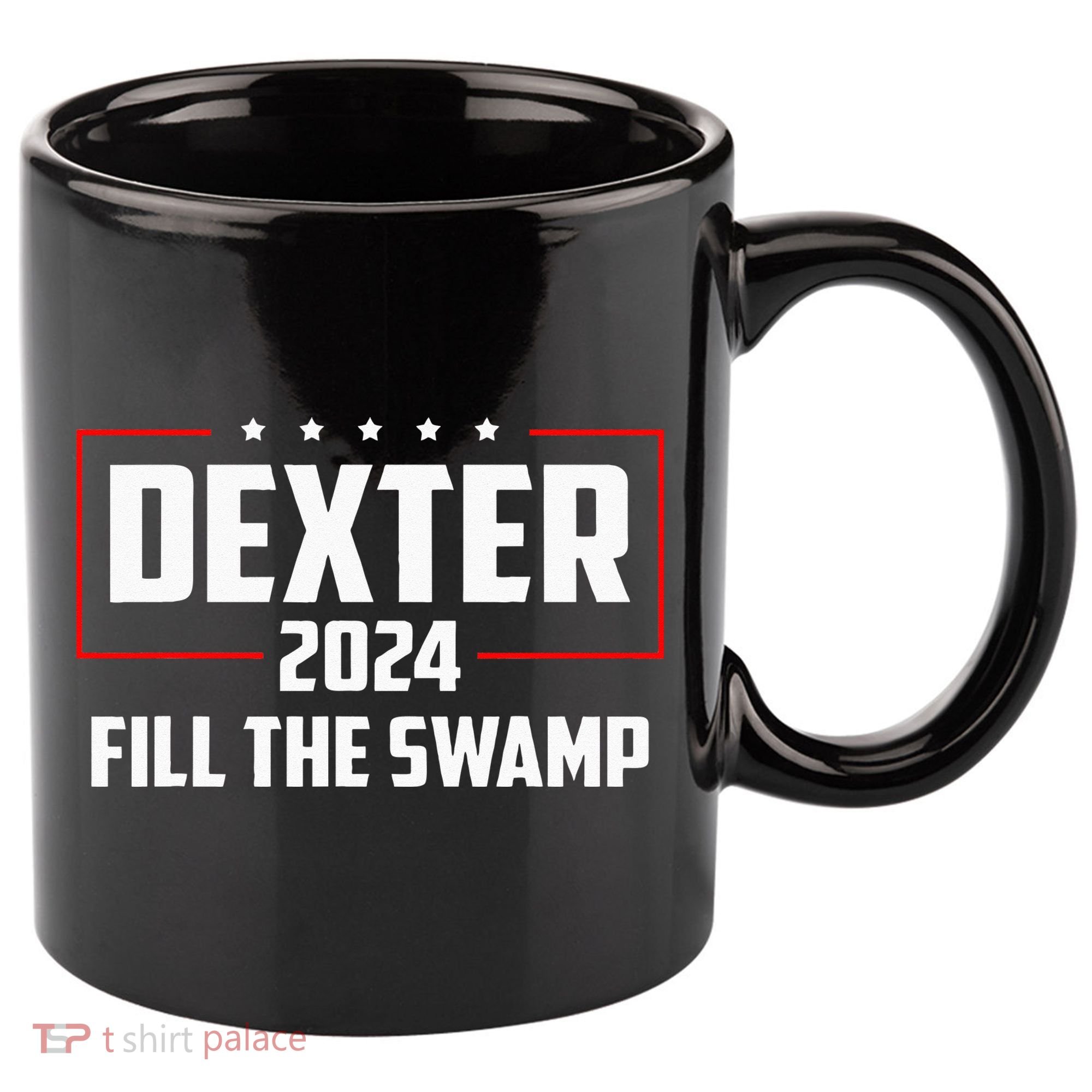 Dexter 2024 Fill The Swamp 11oz C Handle Ceramic Mug