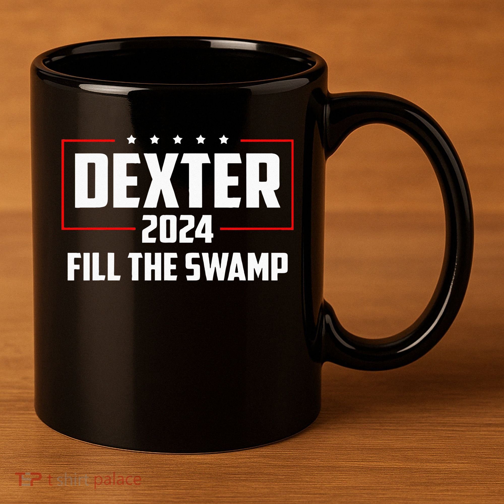 Dexter 2024 Fill The Swamp 11oz C Handle Ceramic Mug