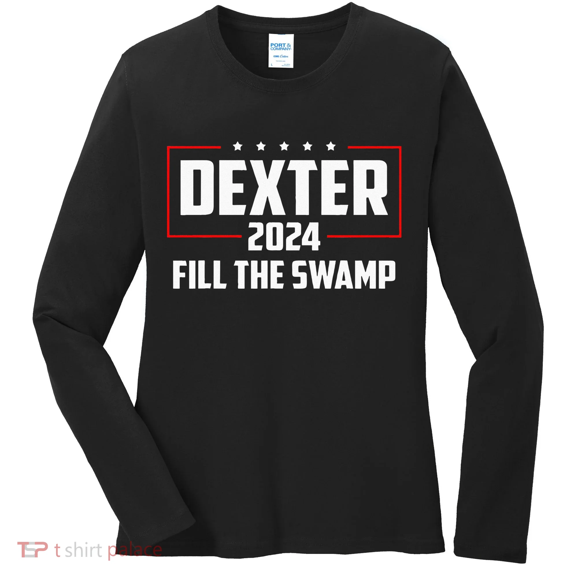 Dexter 2024 Fill The Swamp Women's Long Sleeve Shirt