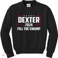 Dexter 2024 Fill The Swamp Kids Sweatshirt thumb 0