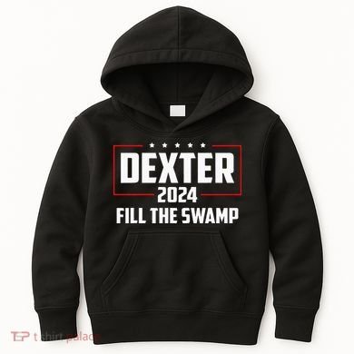 Dexter 2024 Fill The Swamp Kids Hoodie