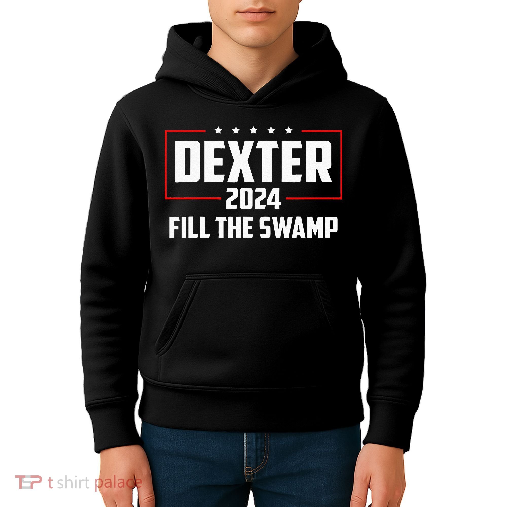 Dexter 2024 Fill The Swamp Kids Hoodie